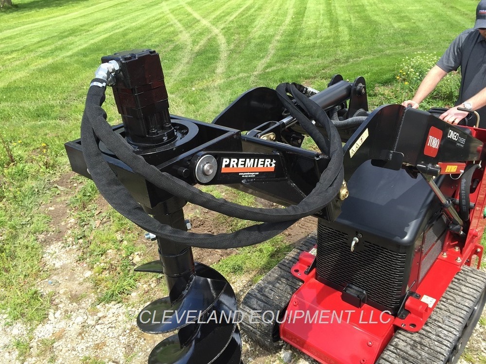 PREMIER MS14 AUGER DRIVE ATTACHMENT Mini Skid Steer Track Loader Morbark Boxer