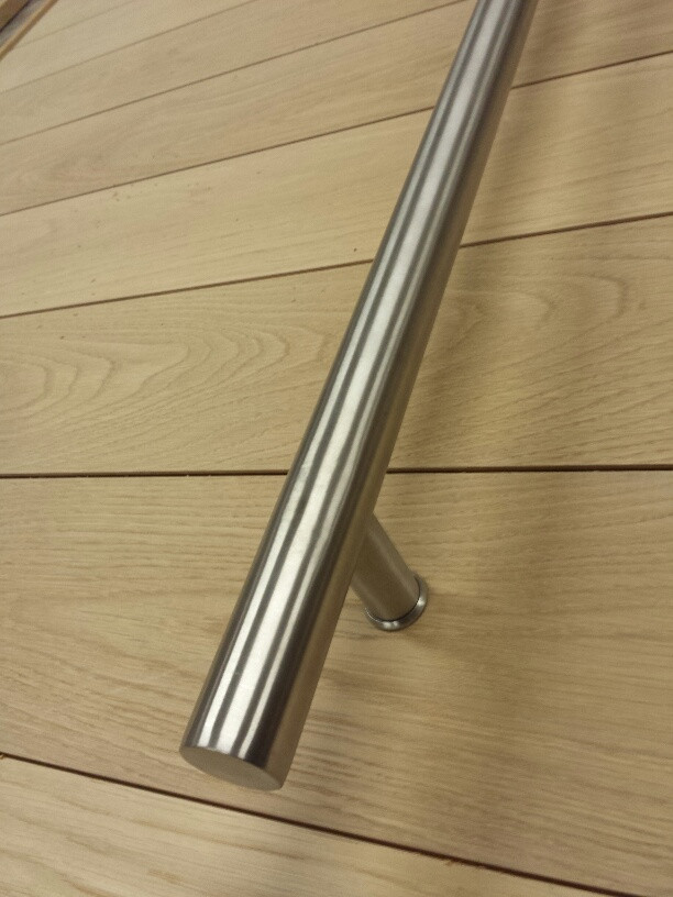 48" MATTE BLACK Ladder Style Steel Push/Pull Handles
