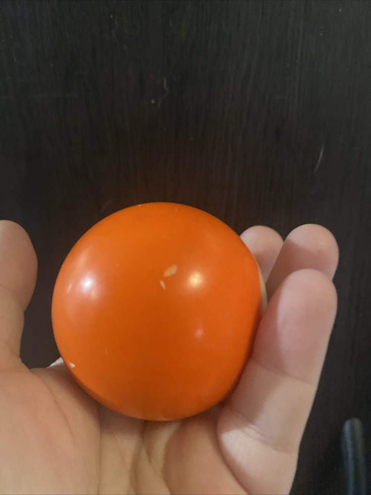 Pool Ball Billiard Replacement Number 5 Solid Orange