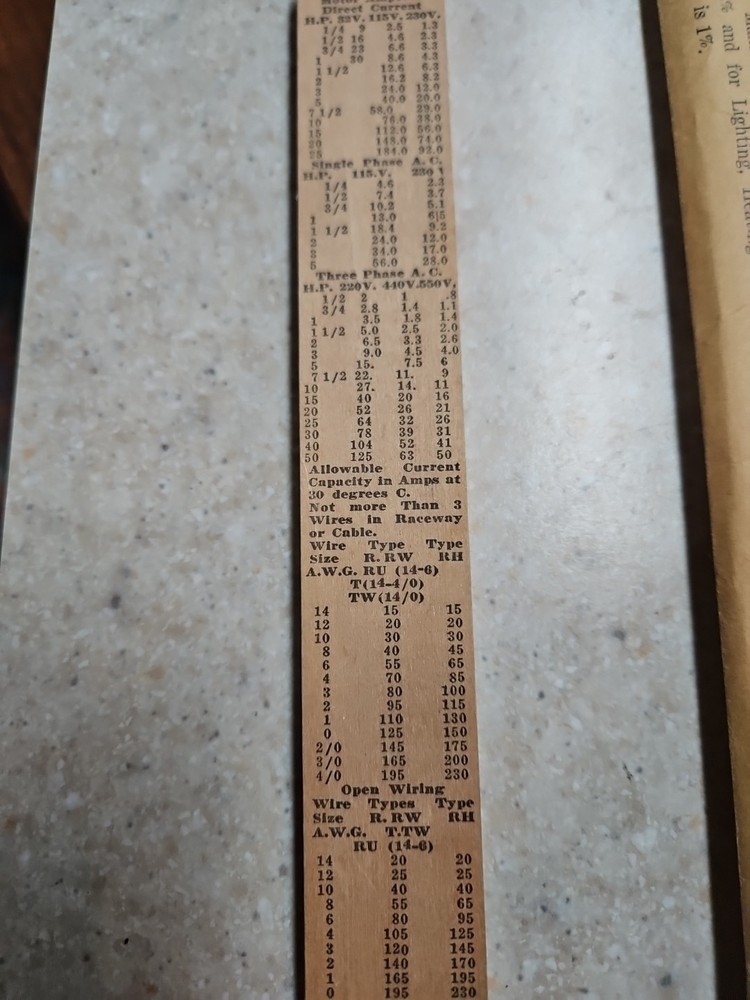 slide ruler Arkansas Power And Light
