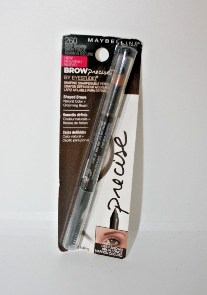 Maybelline Brow Precise Shaping Eyebrow Pencil 260 Deep Brown