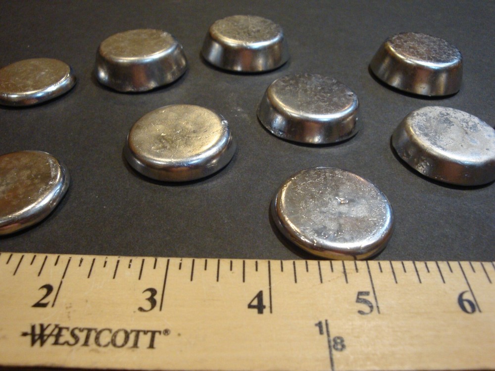 Pewter ingot  96%   Tin Tablets. The selling quantity  is per 1oz. (28g)