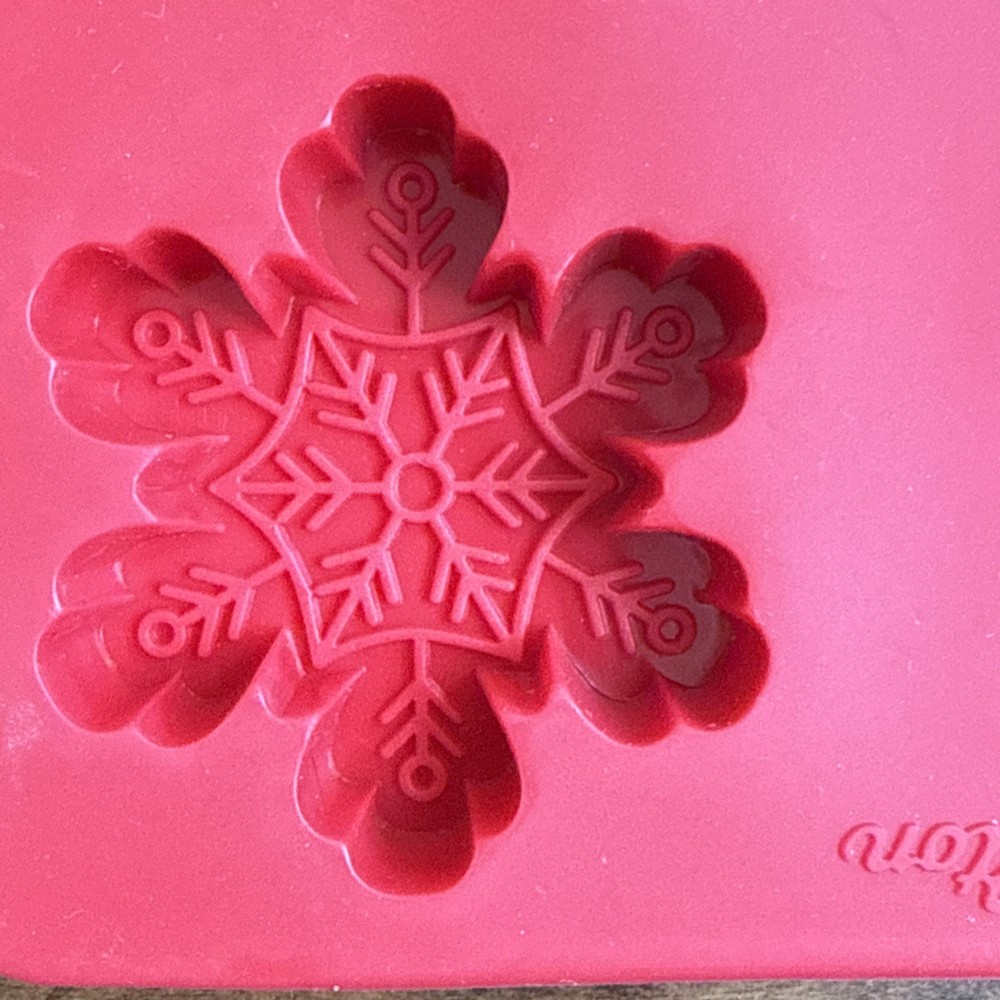 Wilton Silicone Snowflake Stack-N-Melt Bark Candy Chocolate Mold #2115-3822