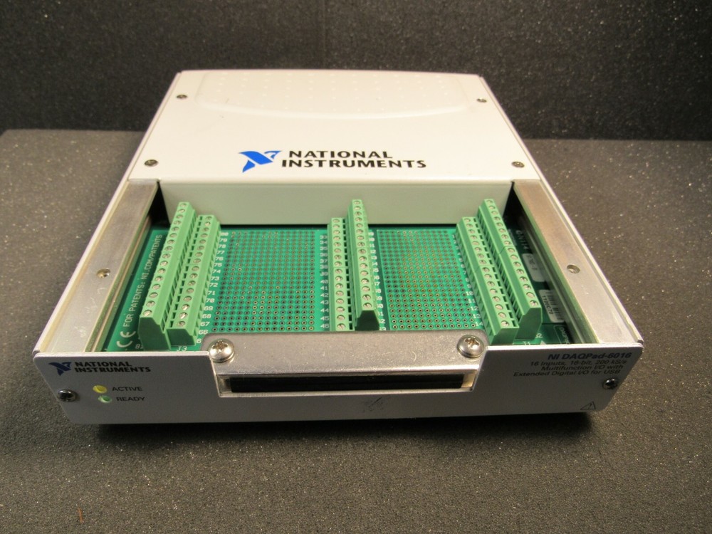 601National Instruments DAQPad-6016 Multifunction I/O Device (Missing Top Cover)