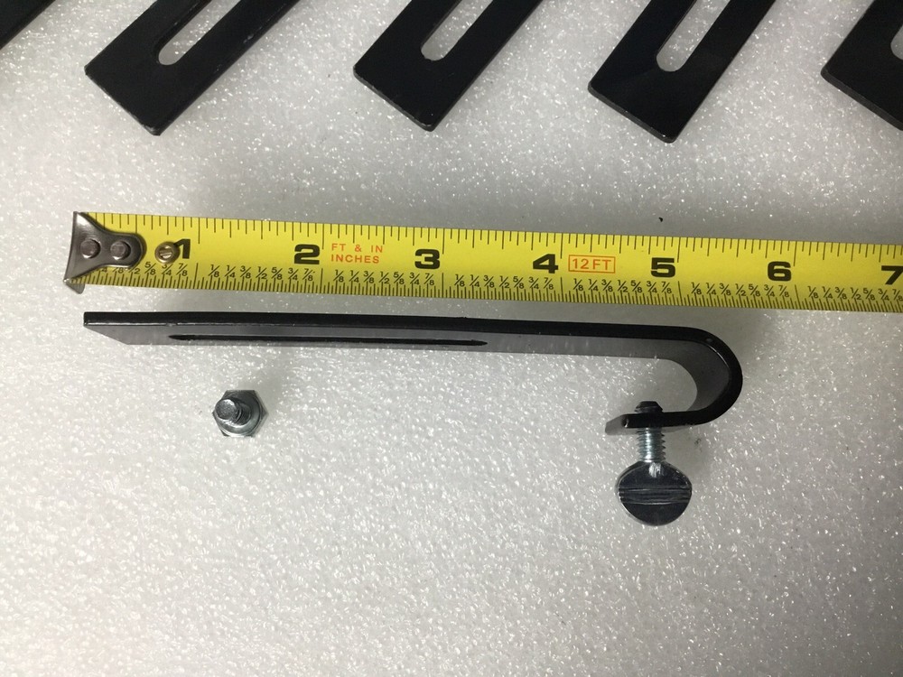 4 pcs Mounting Brackets, J Shape, J Hook, for CCTV Security Surveillance Camera