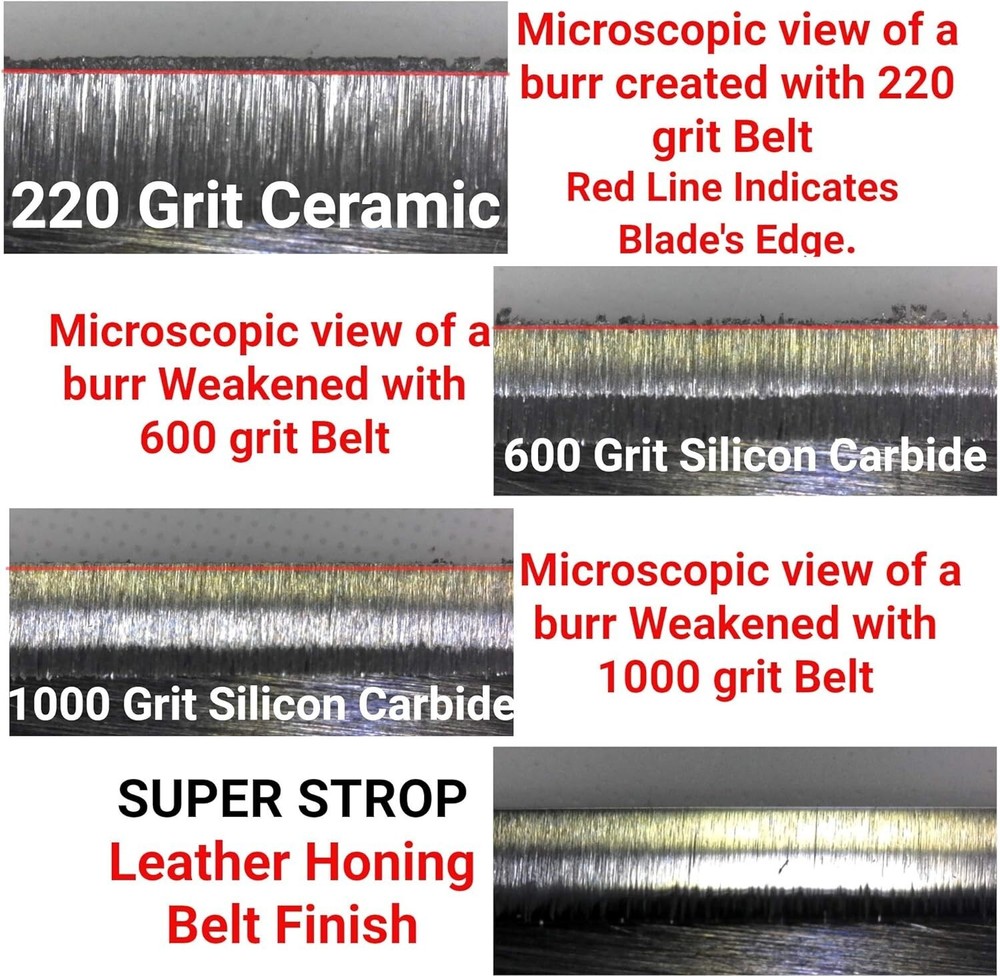 Premium Professional-Grade Versatile Knife Sharpening Belt Kit - 15 Pack