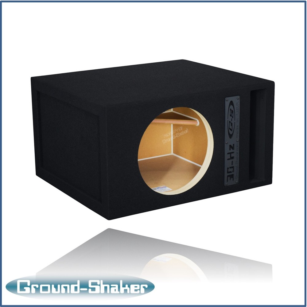 Ground Shaker Single Competition Ported / Vented Sub Box Subwoofer Enclosure