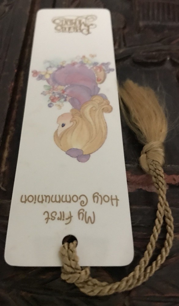 Plastic Bookmark Precious Moments First Communion