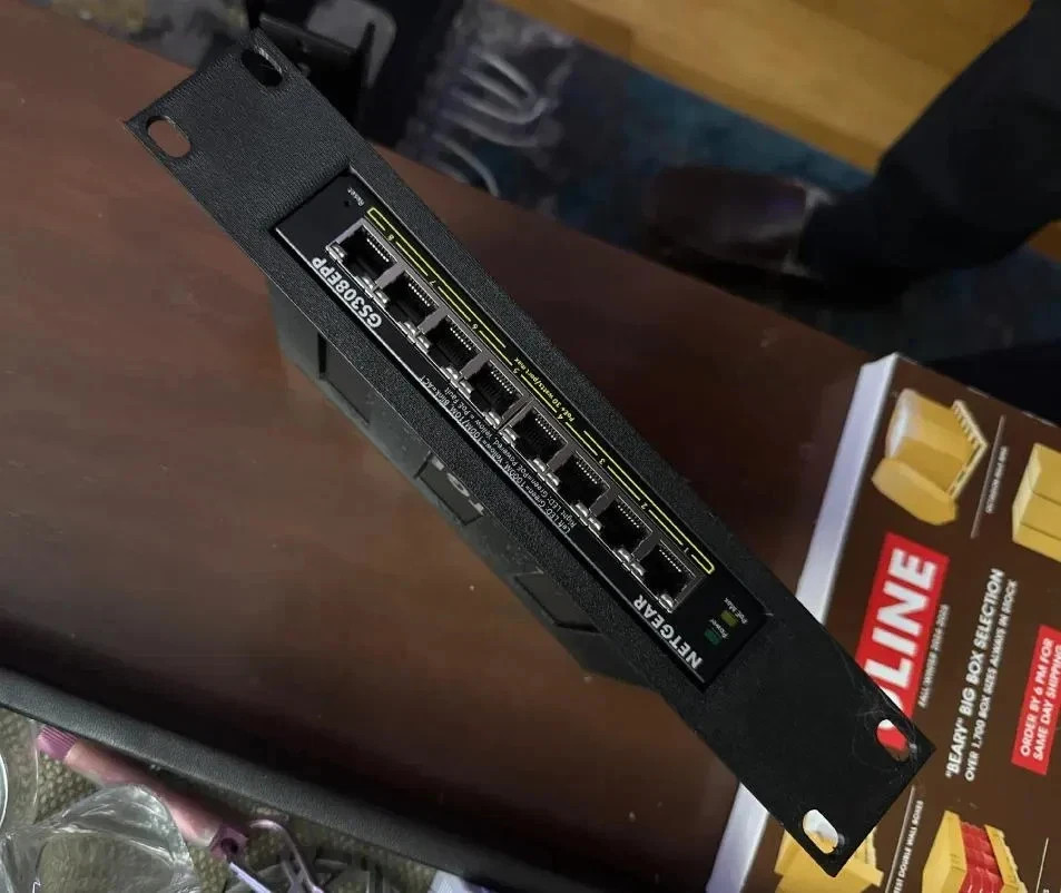 10" Rack Mount for Netgear GS308