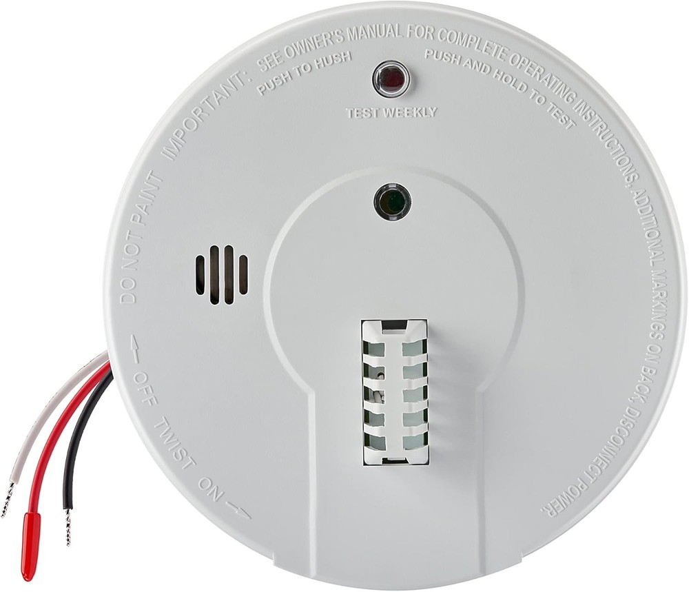 Hardwired Heat Detector with Battery Backup