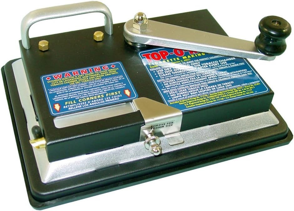 New Compact Cigarette Rolling Machine - Adjustable for King Size & 100mm Tubes