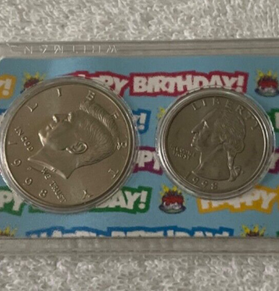 1998 Birth Year Coin Gift Set EC!