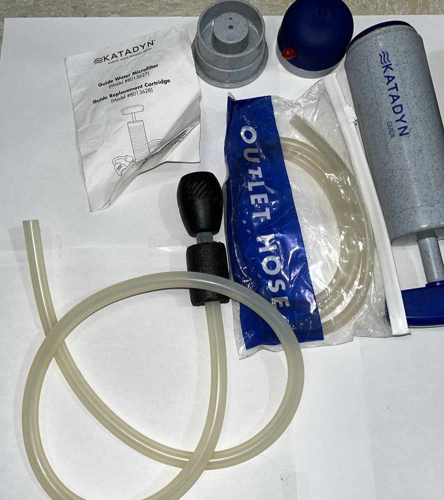 KATADYN PORTABLE WATER FILTER SYSTEM SWISS MADE-S
