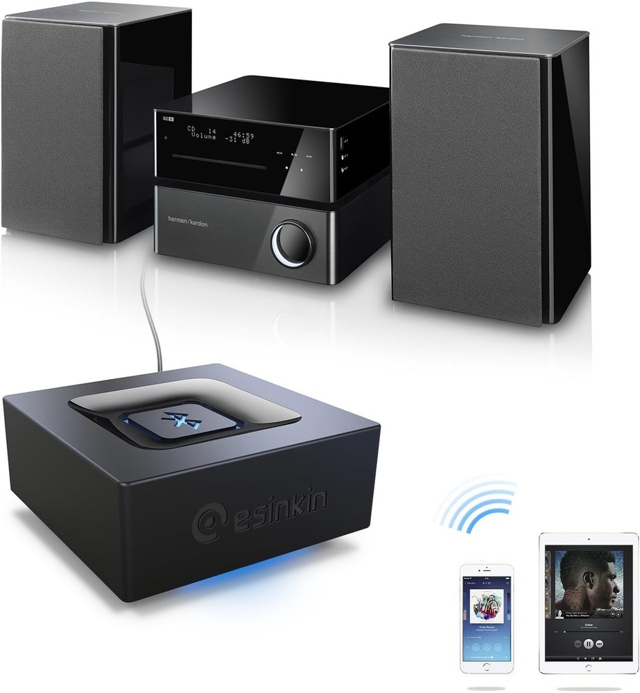 Effortless Bluetooth Audio Adapter for Enhanced Streaming – RCA & 3.5 mm Support
