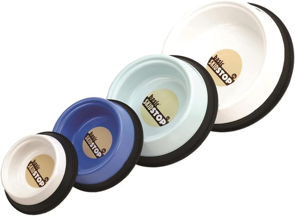 Pet Company Skid Stop Basic Pet Bowl, Jumbo, Colors Vary