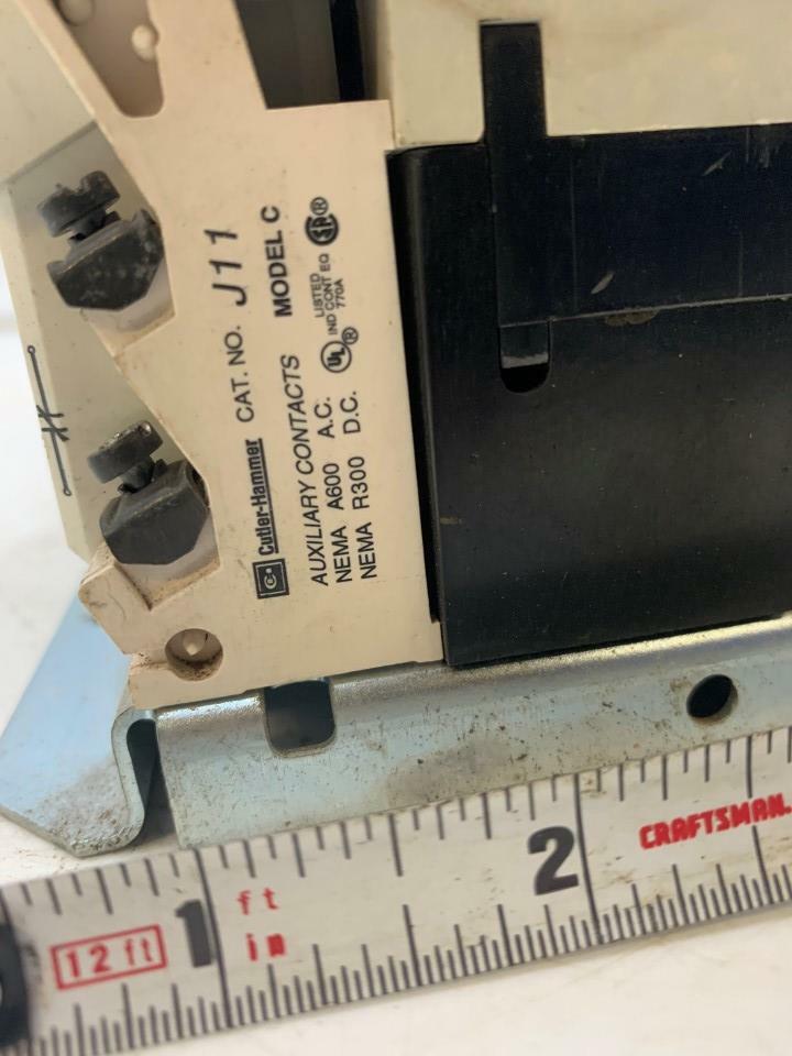 Cutler-Hammer Contactor Catalog#: 701816A-01 Model: K Size: F