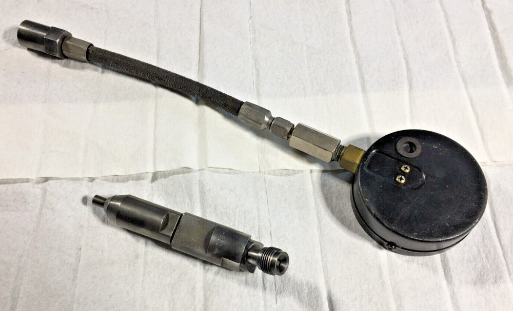 Motorite/Ambec 1000 PSI Compression Test Gauge W/ D-500 Adapter