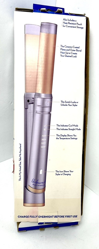Unbound Cordless Titanium Multi-Styler From Conair