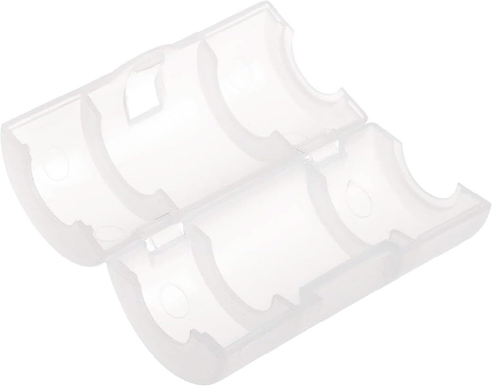 4 Pack AA to C Size Battery Adapter Converter Case AA to C Size Spacers