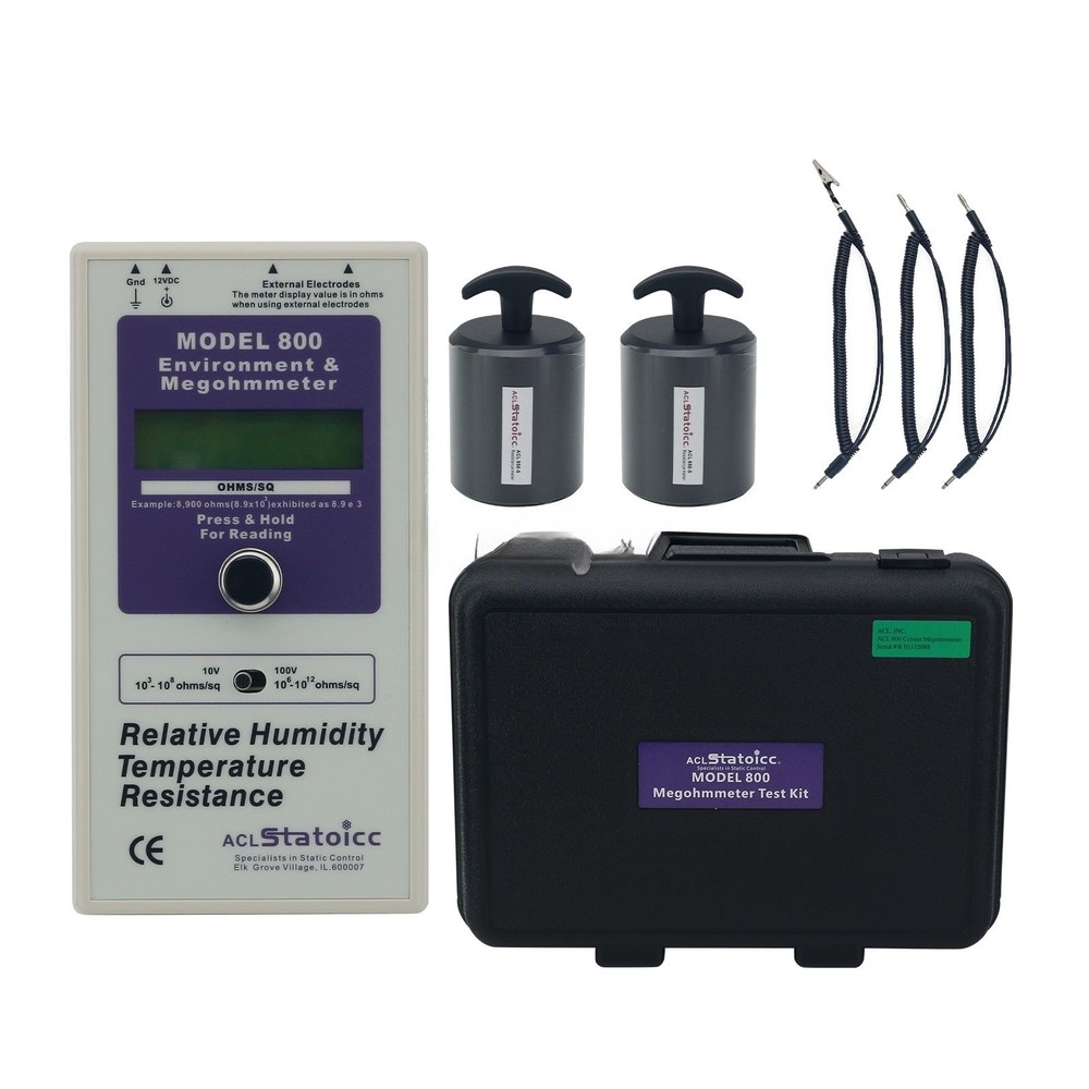 OEM ACL800 Digital Surface Resistance & Megohmmeter Tester ESD Static