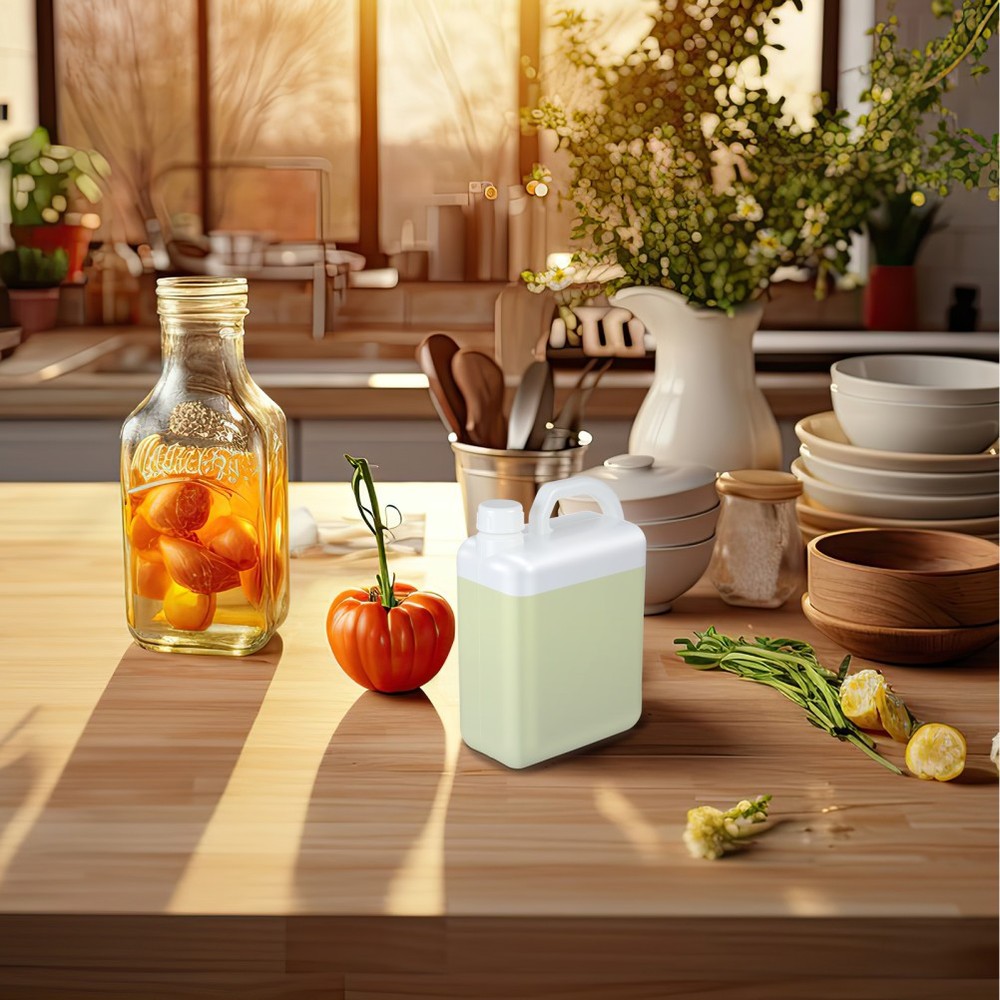 2 Pcs Milk Container Empty Gallon Jug Jugs with Lids Liquid Containers