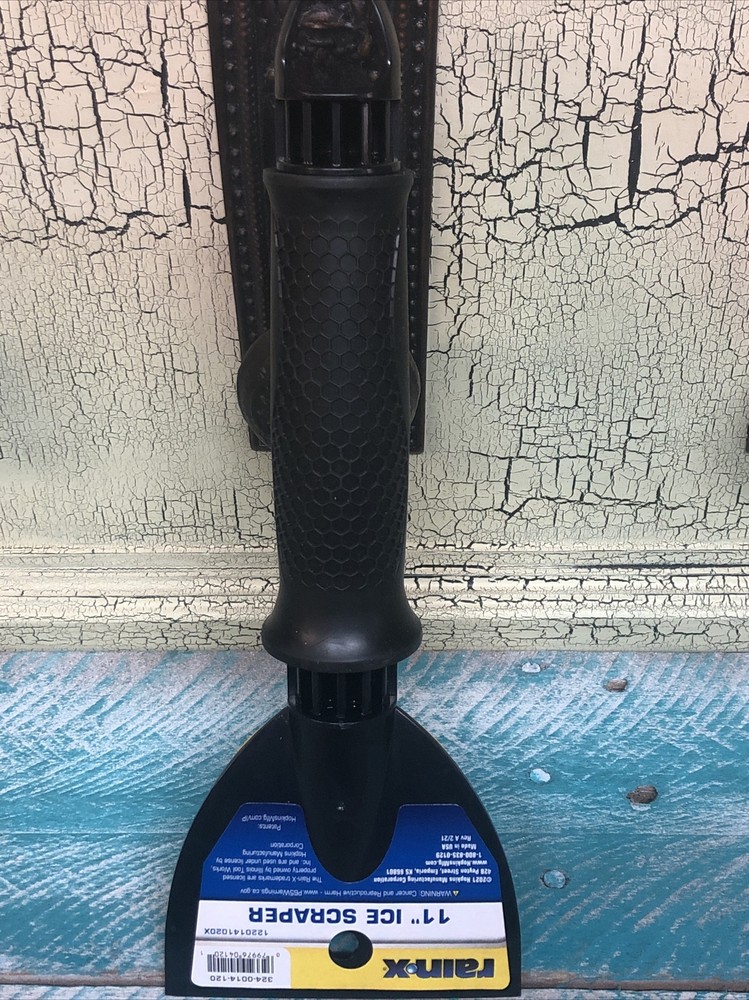 New 11" Rainx Ice Scraper Handheld Winter Gear Emergency Windshield