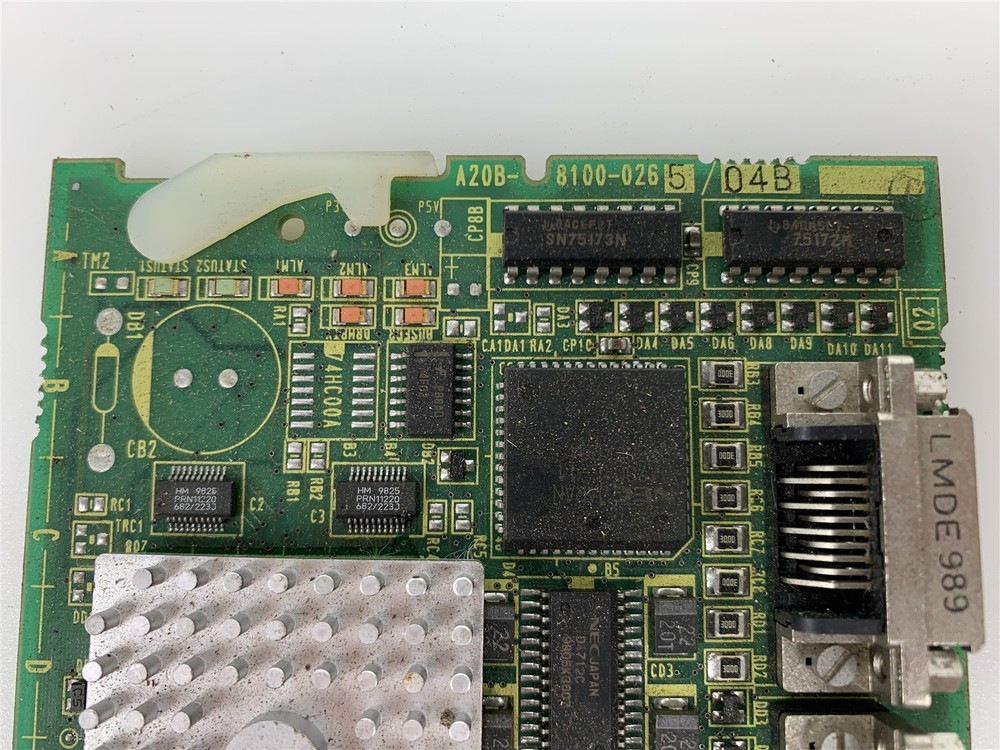 Fanuc A20B-8100-0265/04B Circuit Board Servo Control Module / PCB