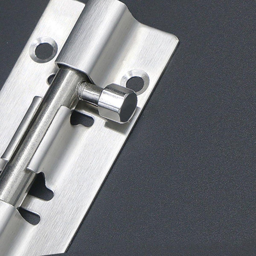2 Pack Barrel Bolt Latch Slide Latch Lock Slide Bolt Latch 4 Inches Thickened...