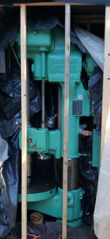 MONSTER DRILL PRESS! 28" Cincinnatti-Bickford Gearhead Drill Press