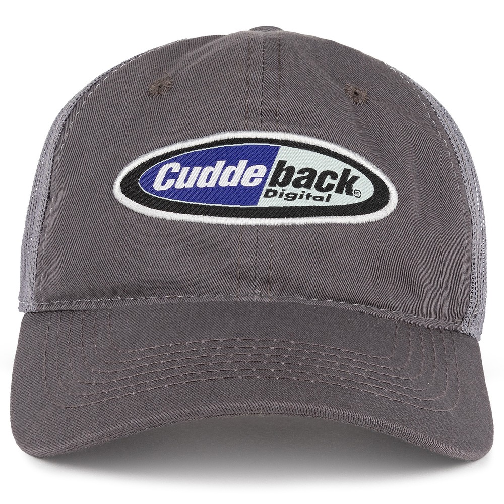 Cuddeback Gray Mesh Back Adjustable Trucker Hat
