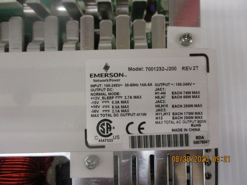 Open Box, Xerox,112E01181, Power Supply Board.