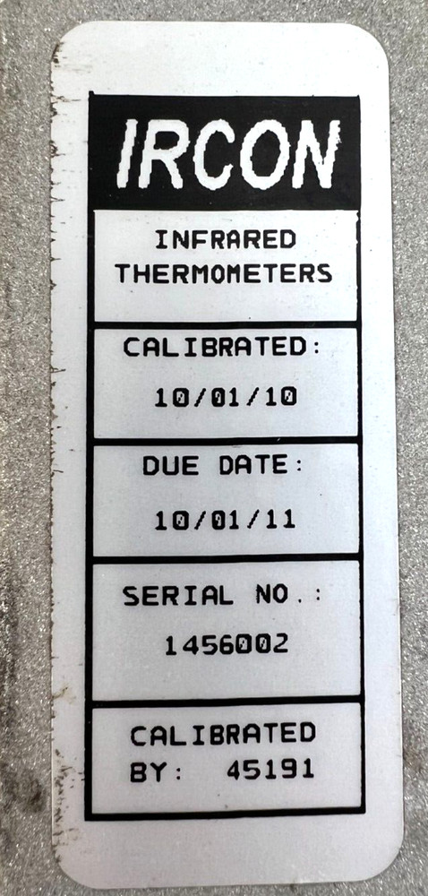 IRCON MODLINE 3 INFRARED THERMOMETER