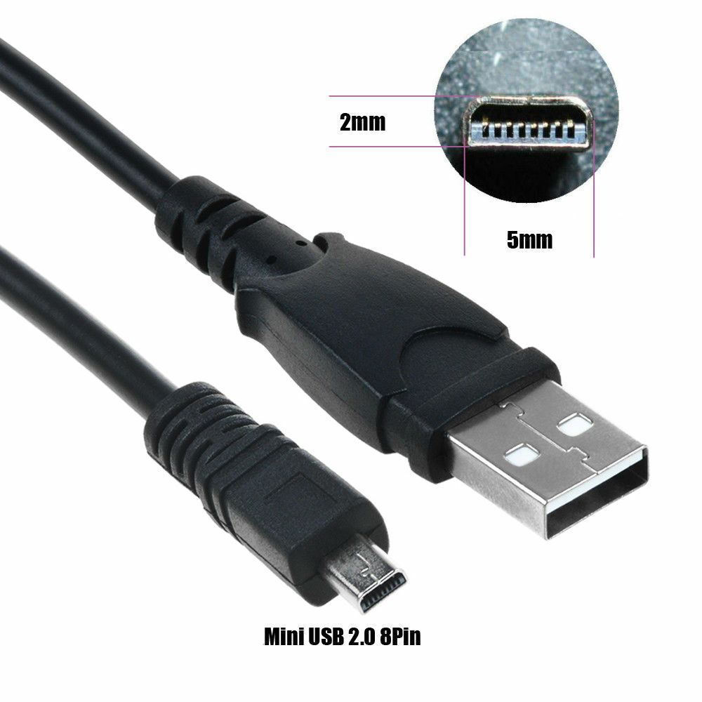 USB Battery Charger+Data SYNC Cable Cord For Fujifilm Camera Finepix XP200 XP210
