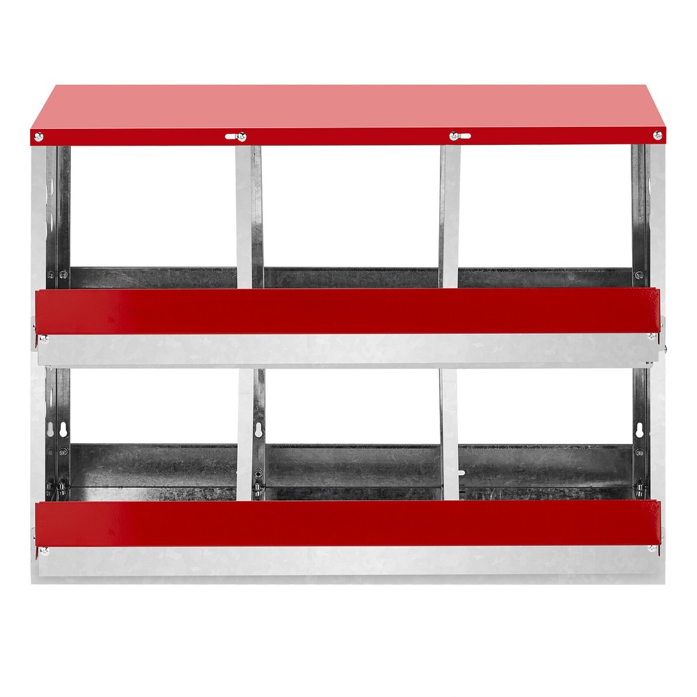 6 Compartment Roll Out Chicken Nesting Box Egg Nest Box Chicken Laying Box