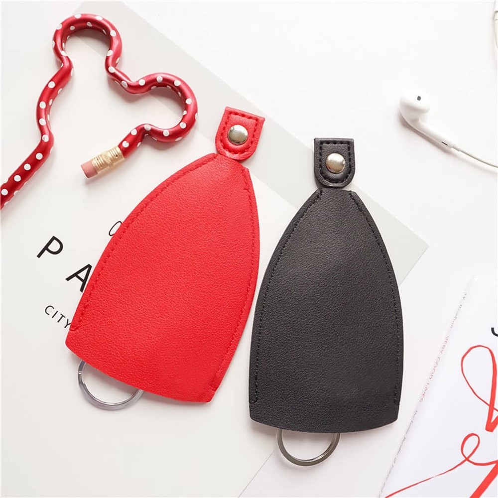 Moioee Car Key Case, 2PCS Creative Pull-Out Sleeve 7*11cm, Yellow