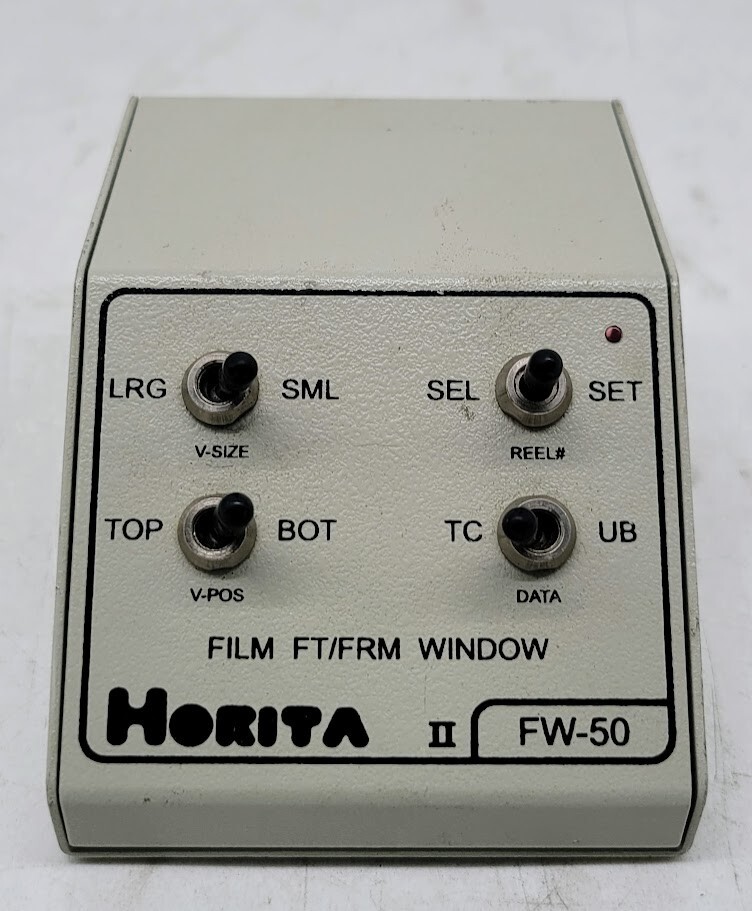 Horita II FW-50 SMPTE Time Code Generator/Reader / NO POWER ADAPTER