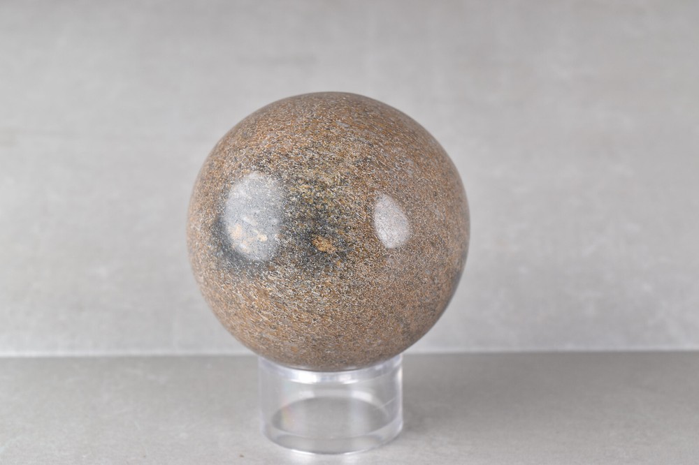 Dinosaur Bone Sphere from Morocco 7.6 cm # 20121