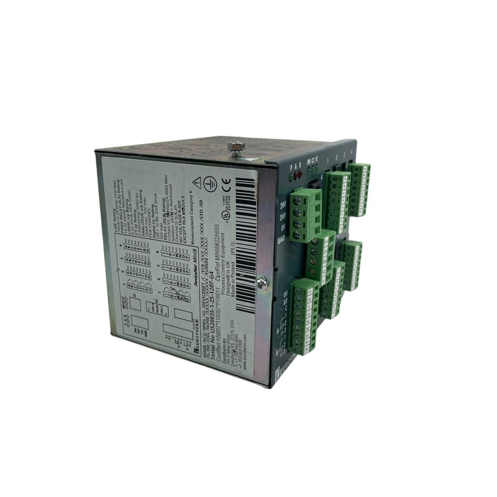 EUROTHERM DEVICENET MINI8 CONTROLLER US20035-1-25-1207-G4