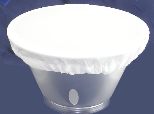 Five 7" White Diffuser Sock for Studio Reflector / Beauty Dish New
