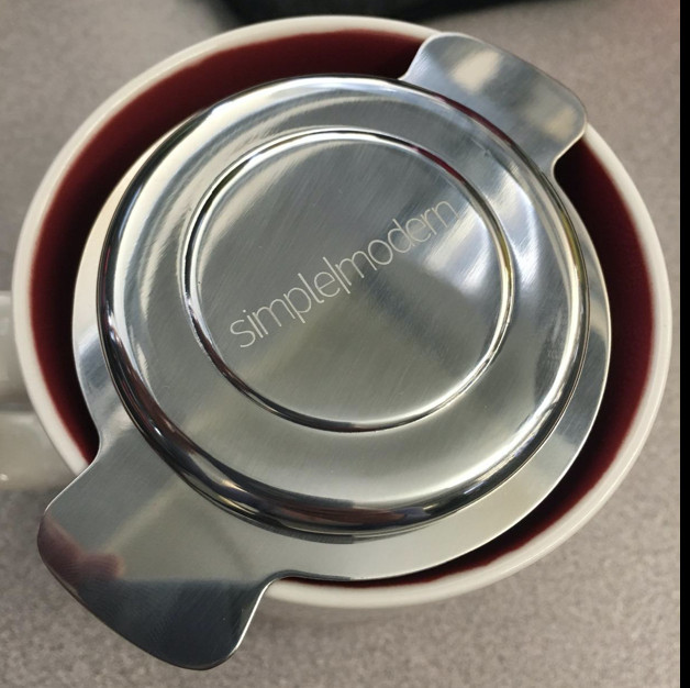 18/8 Stainless Steel Extra-Fine Mesh Tea Infuser with Lid
