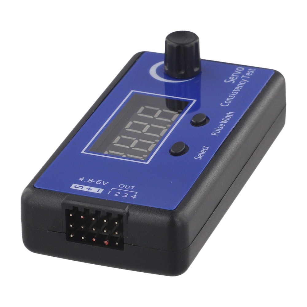 HJ RC Tester with Digital Analog Detection for Controller and Steering Control 4 On