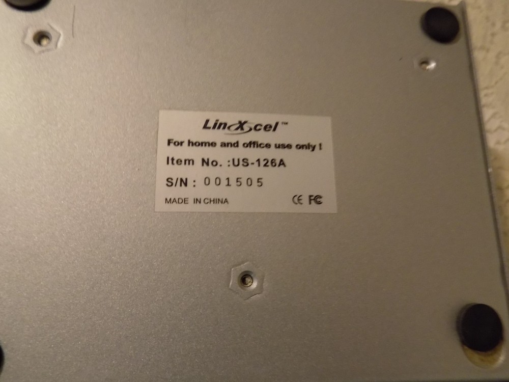 Lin X Cel 4 Port USB Switch Interface US-126A With Cables, Works