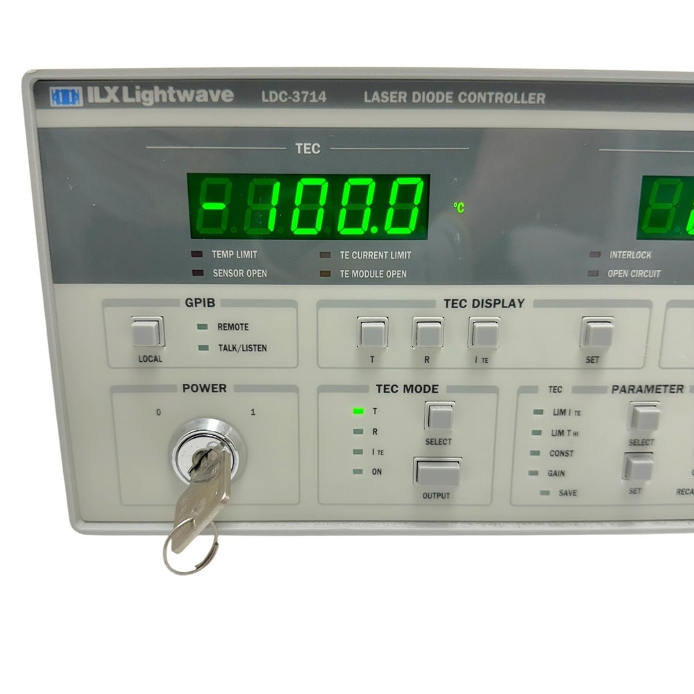 ILX Lightwave LDC-3714 Laser Diode Controller - Precision TEC & Current Source