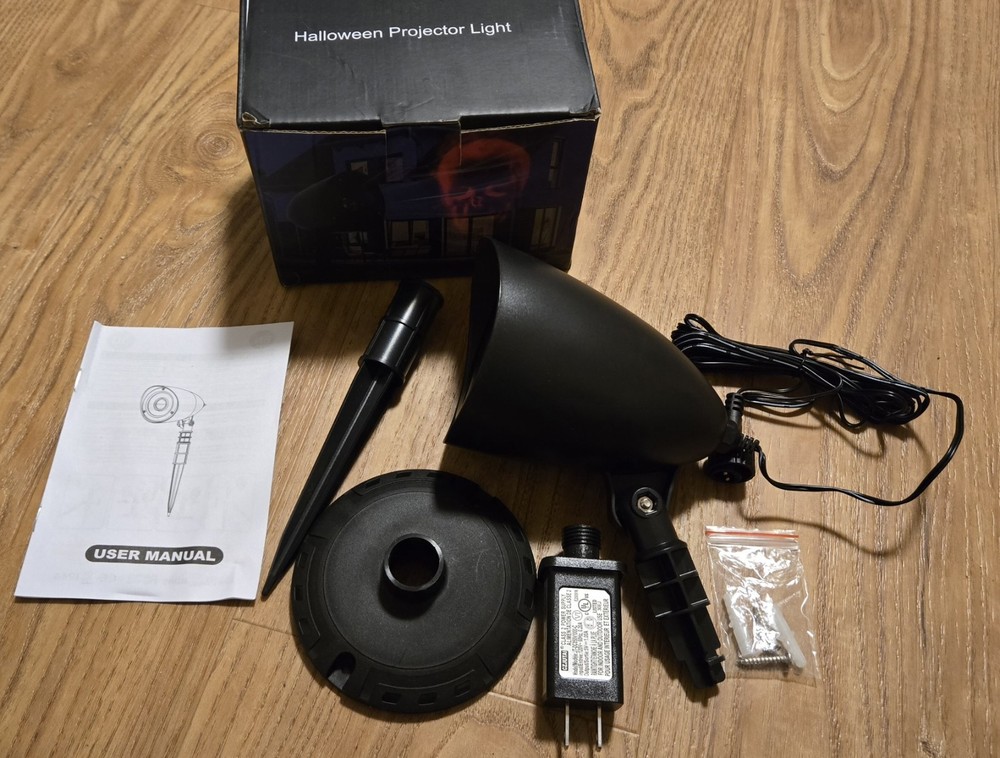 Red Skull Halloween Projector Light Waterproof