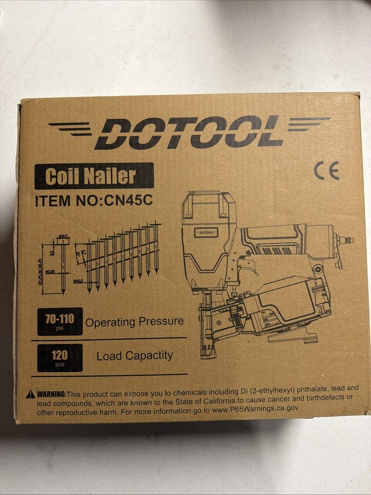 Dotool Pneumatic Coil Nailer CN45C