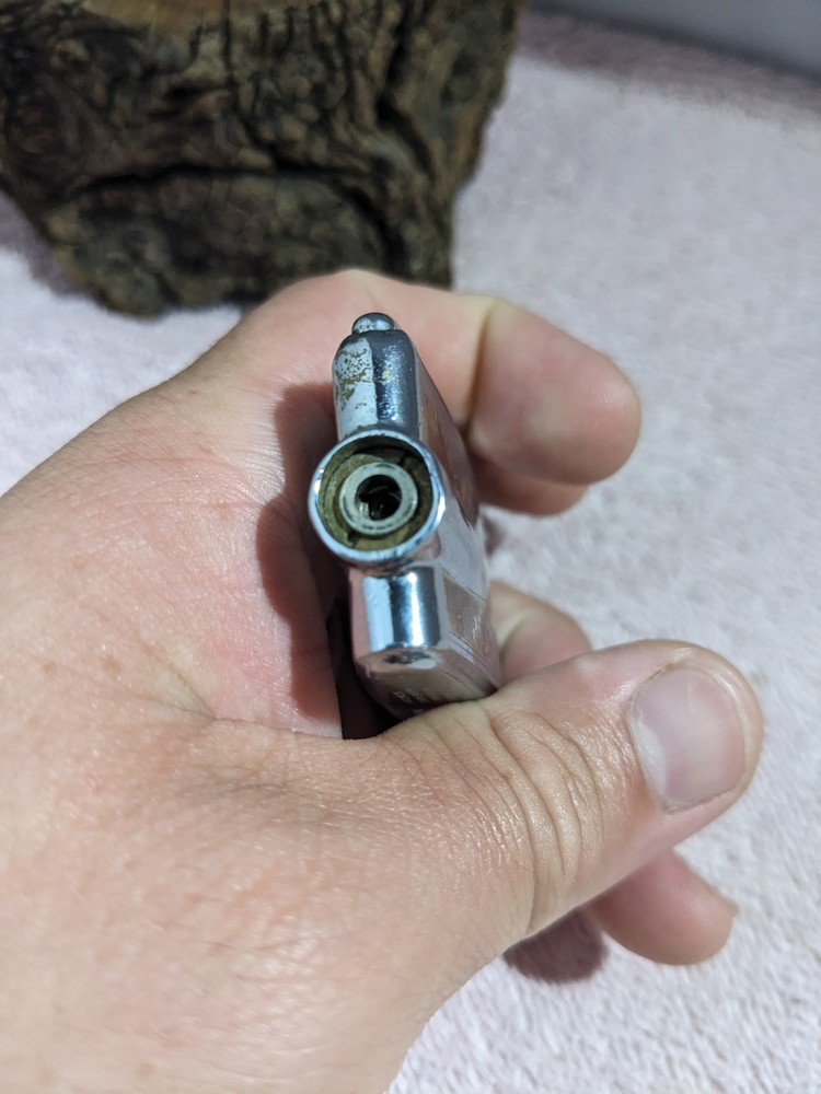 Vintage Ronson Varaflame Silver Tone Lighter - UNTESTED