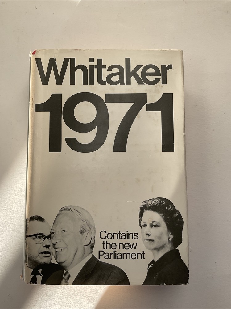 Whitaker's Almanack 1971: 103rd Edition. (A490)