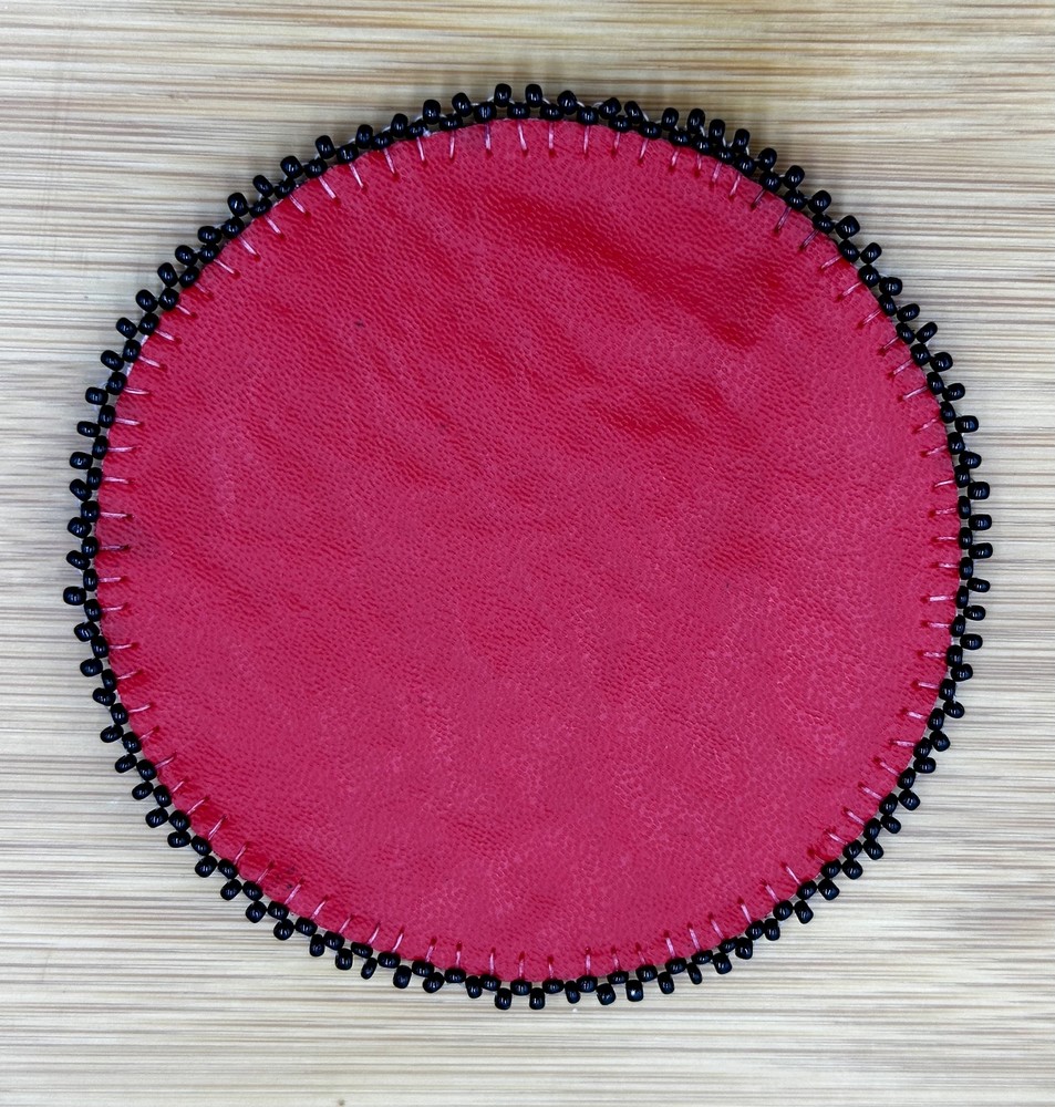 Handmade beaded multicolor Eagle 3 inch rosette/applique