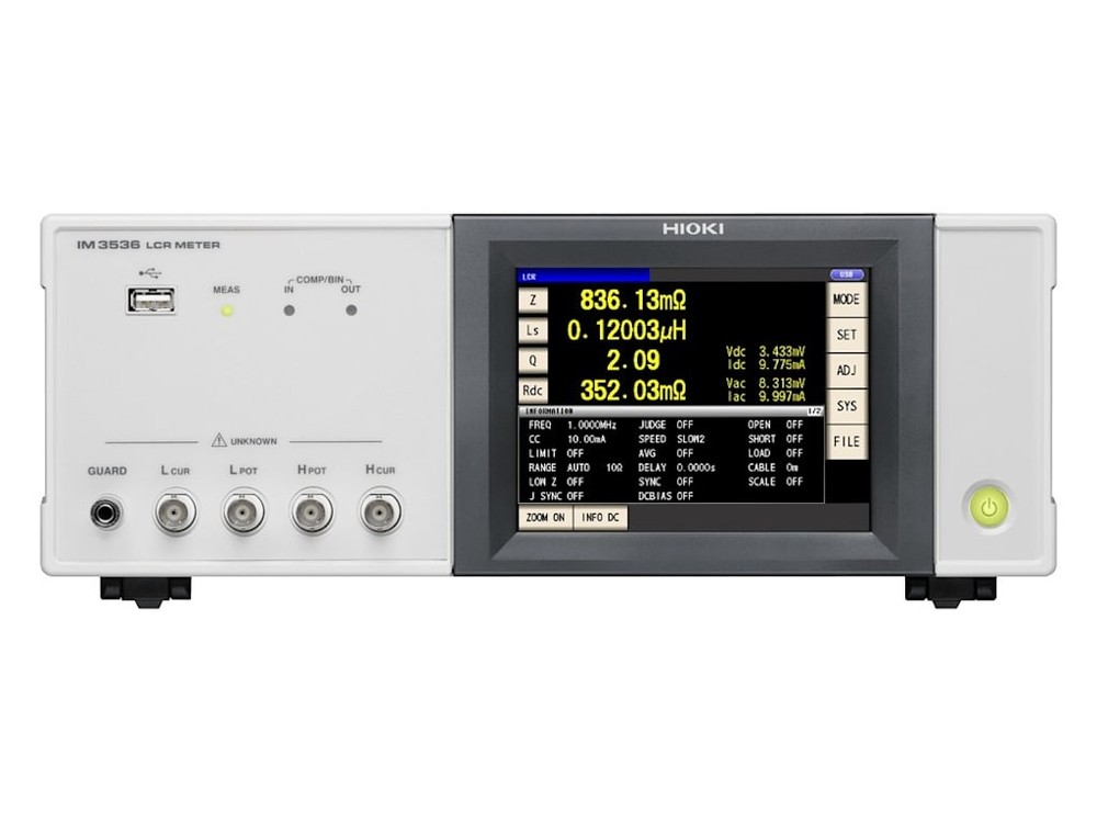 Hioki IM3536 - LCR Meter, DC 4Hz-8MHz, 1ms, 6 Digits, Exit