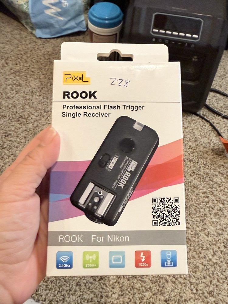 Pixel Rook Professional Flash Trigger For Nikon